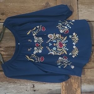 NWOT Boho blouse